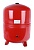 Расширительный бак на отопление 100 л. с опорными стойками с диафрагмой (красный) STOUT